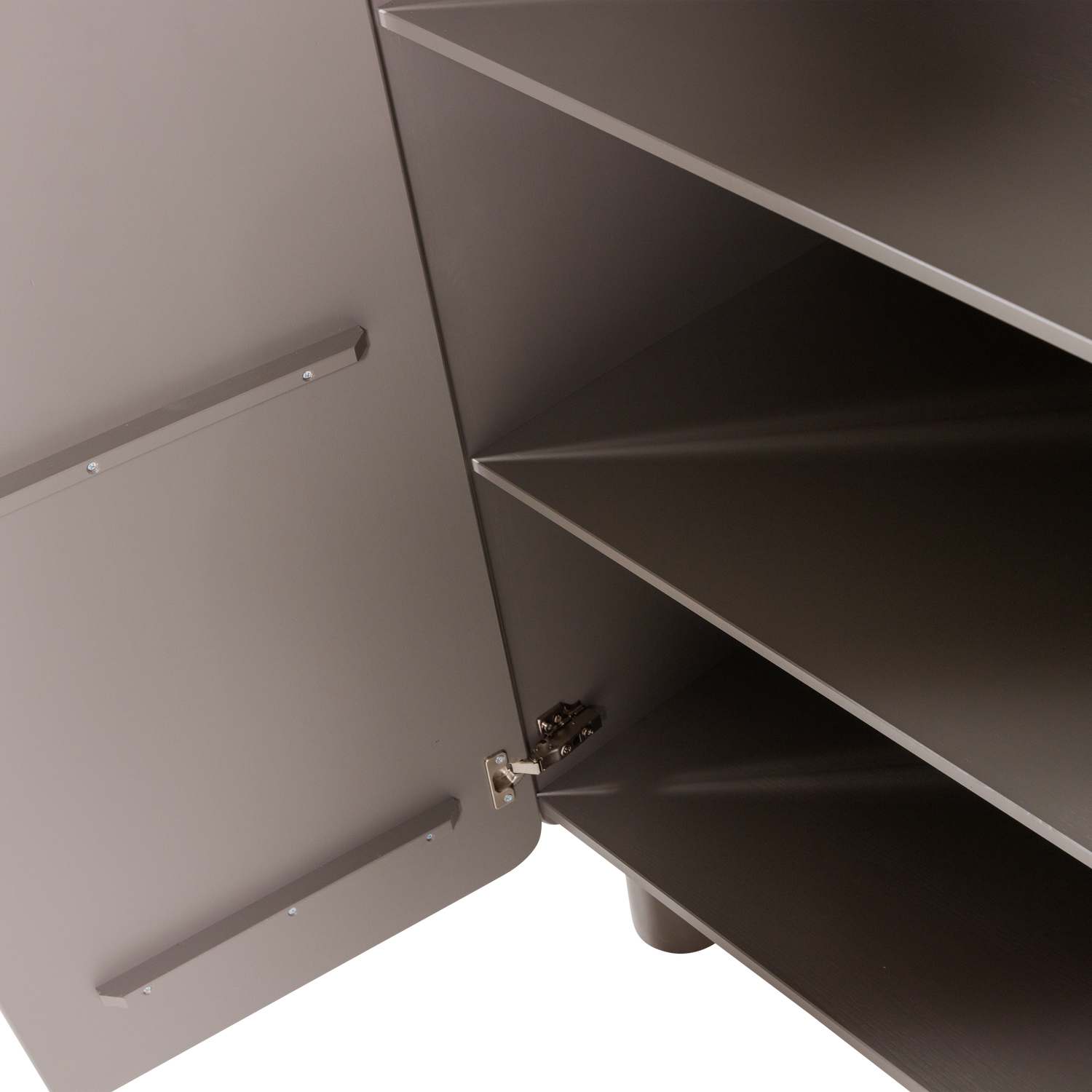 ROOT 2-DEURS KAST GRENEN TRUFFEL BRUIN [fsc]