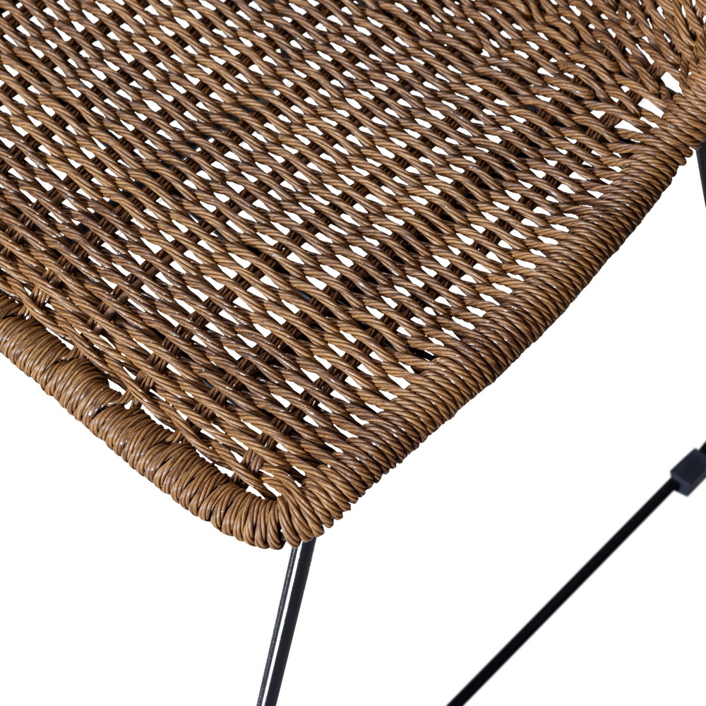 WINGS TUINSTOEL TOUW NATUREL - SET VAN 2