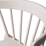 WOOOD - Bliss tuinstoel met spijlen off white