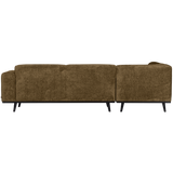 STATEMENT HOEKBANK LINKS STRUCTURE VELVET BRASS