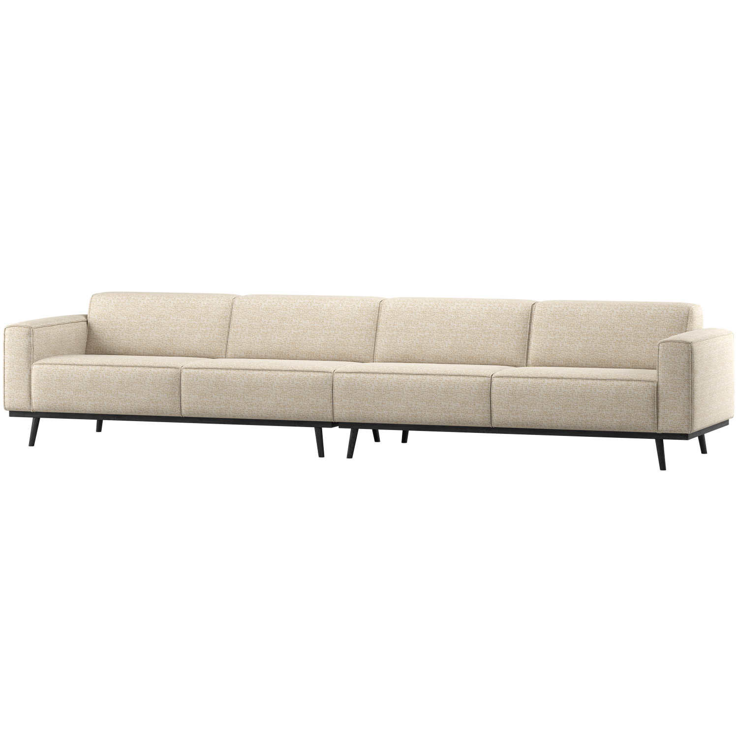 STATEMENT XL 4-ZITS BANK 372 CM BEIGE MELANGE