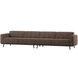 STATEMENT XL 4-ZITS BANK 372 CM BRUIN MELANGE