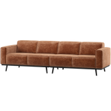 STATEMENT 4-ZITS BANK 280 CM CHENILLE VELVET TERRA