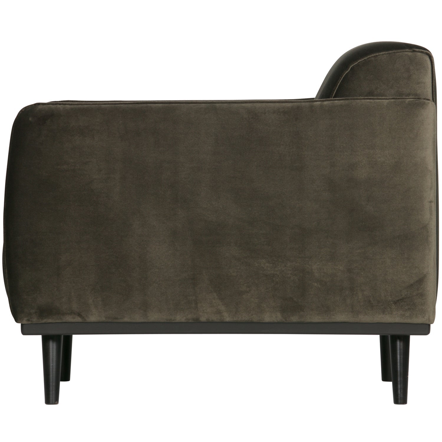 STATEMENT FAUTEUIL MET ARM VELVET WARM GROEN