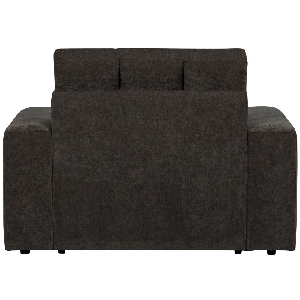 SECOND DATE FAUTEUIL VELVET ANTRACIET