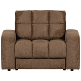 SECOND DATE FAUTEUIL STRUCTURE VELVET BRASS
