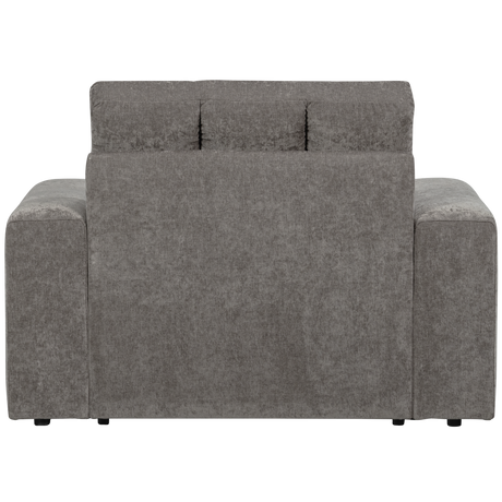 SECOND DATE FAUTEUIL VELVET GRIJS