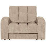 SECOND DATE FAUTEUIL VELVET NOUGAT