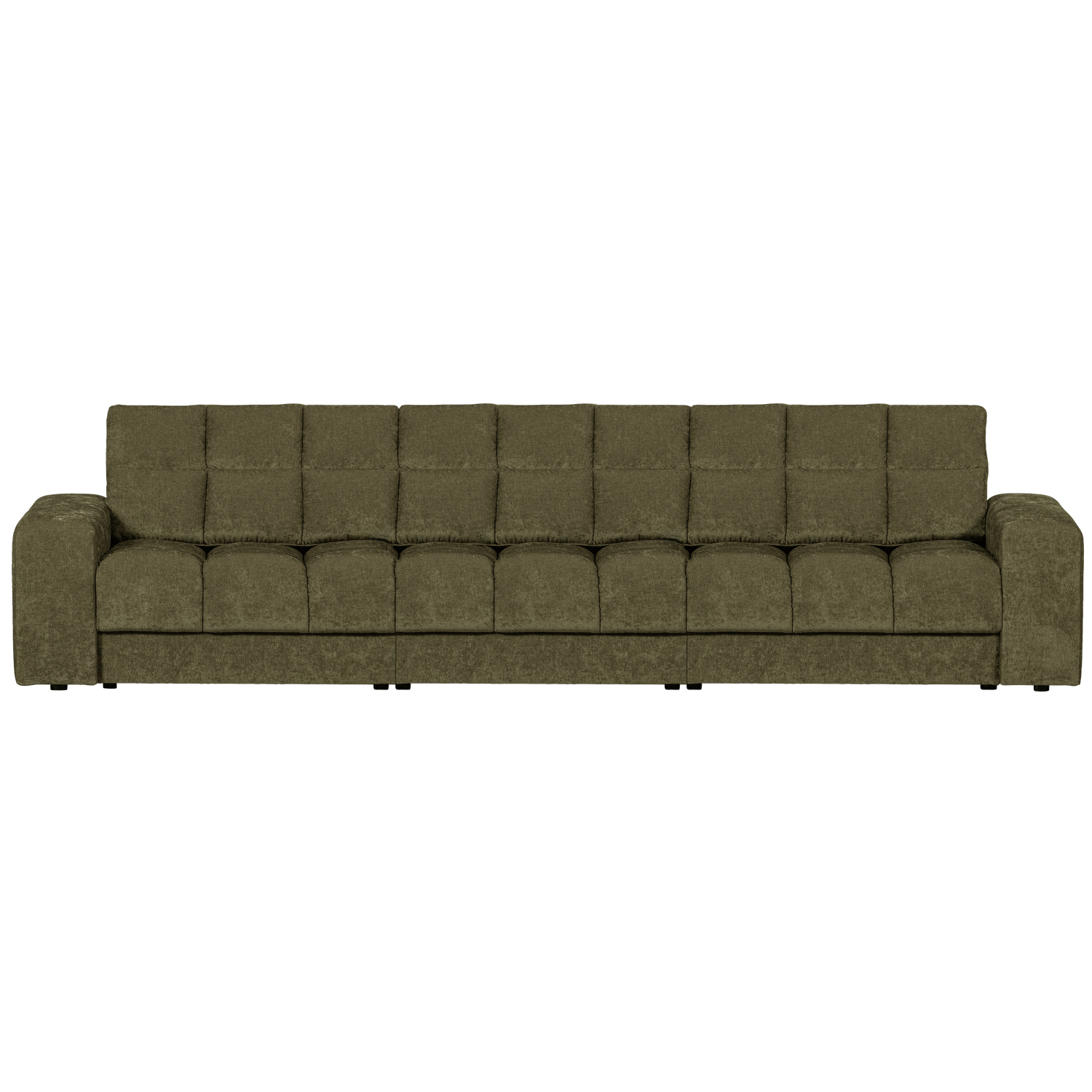 SECOND DATE 3-ZITS BANK VELVET GROEN