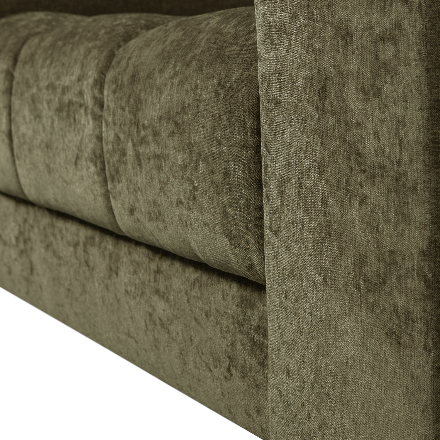 SECOND DATE 3-ZITS BANK VELVET GROEN