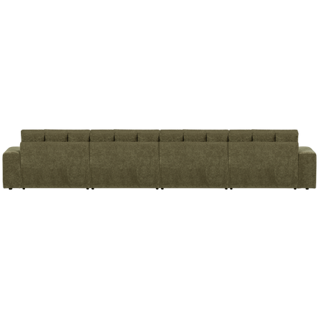 SECOND DATE 4-ZITS BANK VELVET GROEN