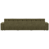 SECOND DATE CHAISE LONGUE LINKS VELVET GROEN