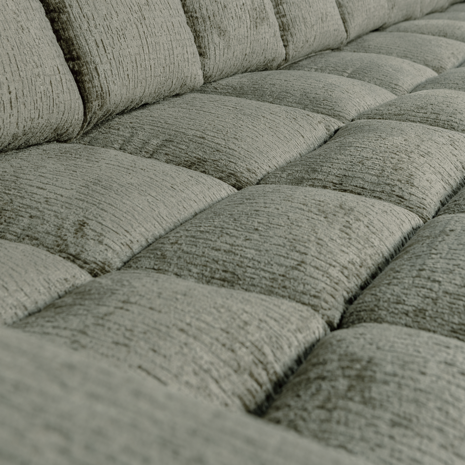 SECOND DATE CHAISE LONGUE RECHTS STRUCTURE VELVET FROST