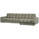 SECOND DATE CHAISE LONGUE RECHTS STRUCTURE VELVET FROST