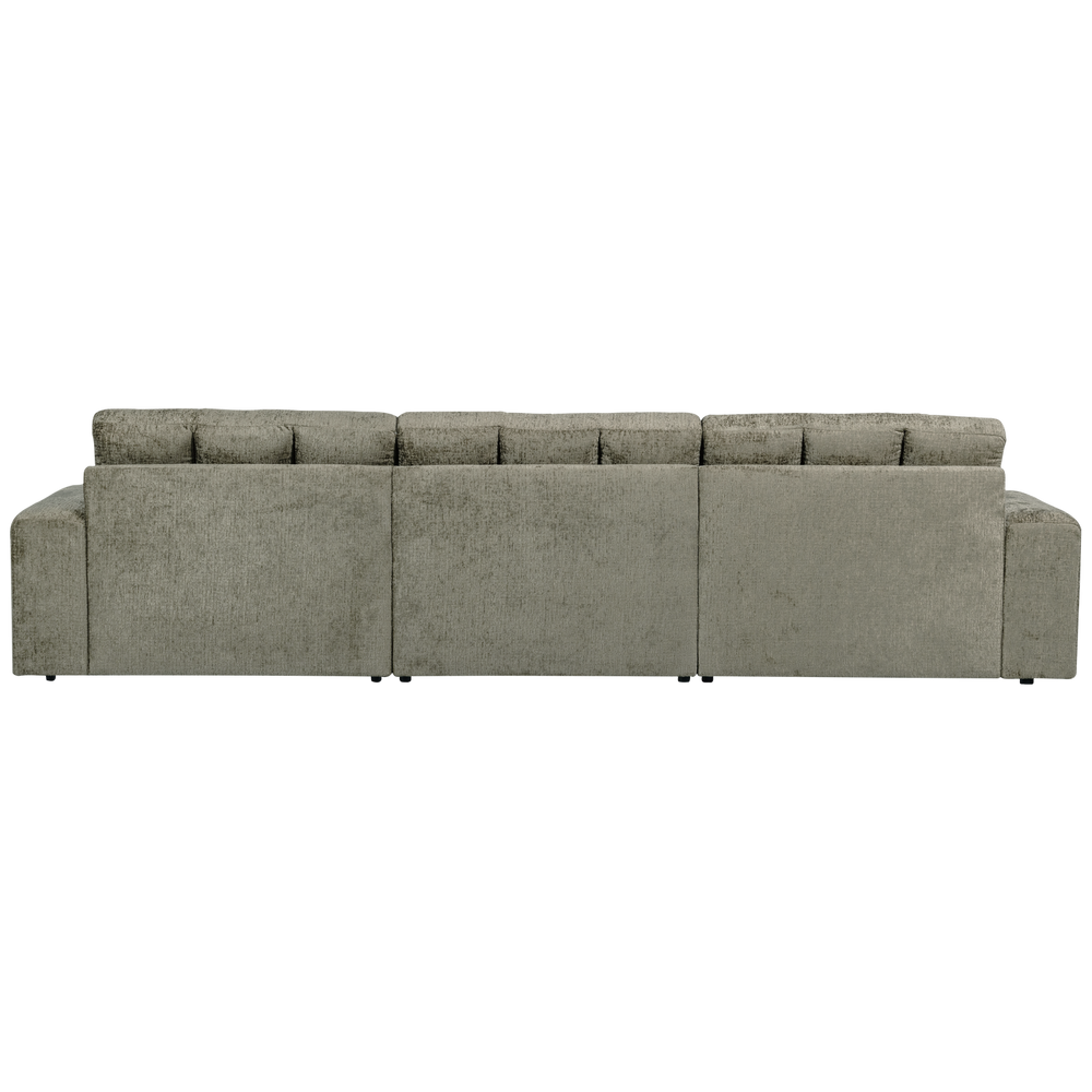 SECOND DATE CHAISE LONGUE RECHTS STRUCTURE VELVET FROST