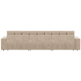 SECOND DATE CHAISE LONGUE RECHTS VELVET NOUGAT