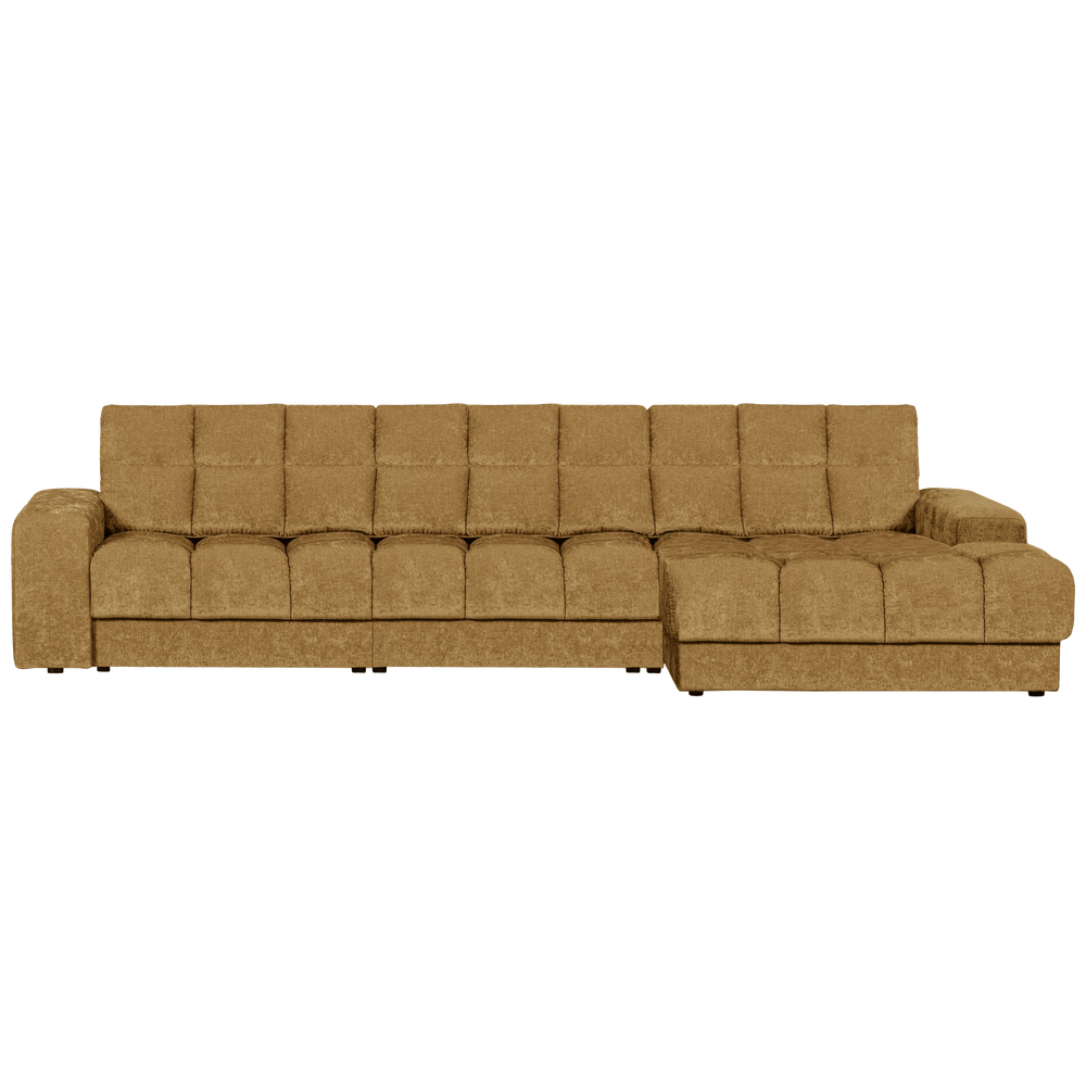 SECOND DATE CHAISE LONGUE RECHTS VELVET GOUDGEEL