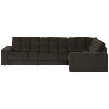 SECOND DATE HOEKBANK RECHTS VELVET ANTRACIET