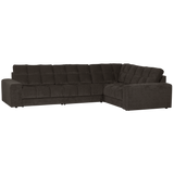 SECOND DATE HOEKBANK RECHTS VELVET ANTRACIET