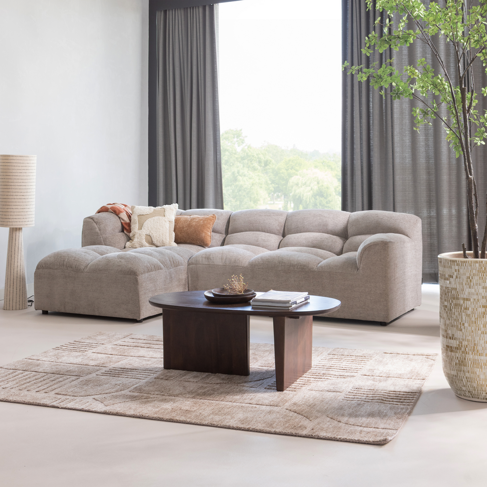 SEAM SALONTAFEL MANGOHOUT DONKERBRUIN