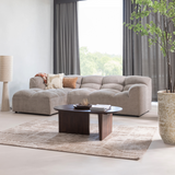 SEAM SALONTAFEL MANGOHOUT DONKERBRUIN