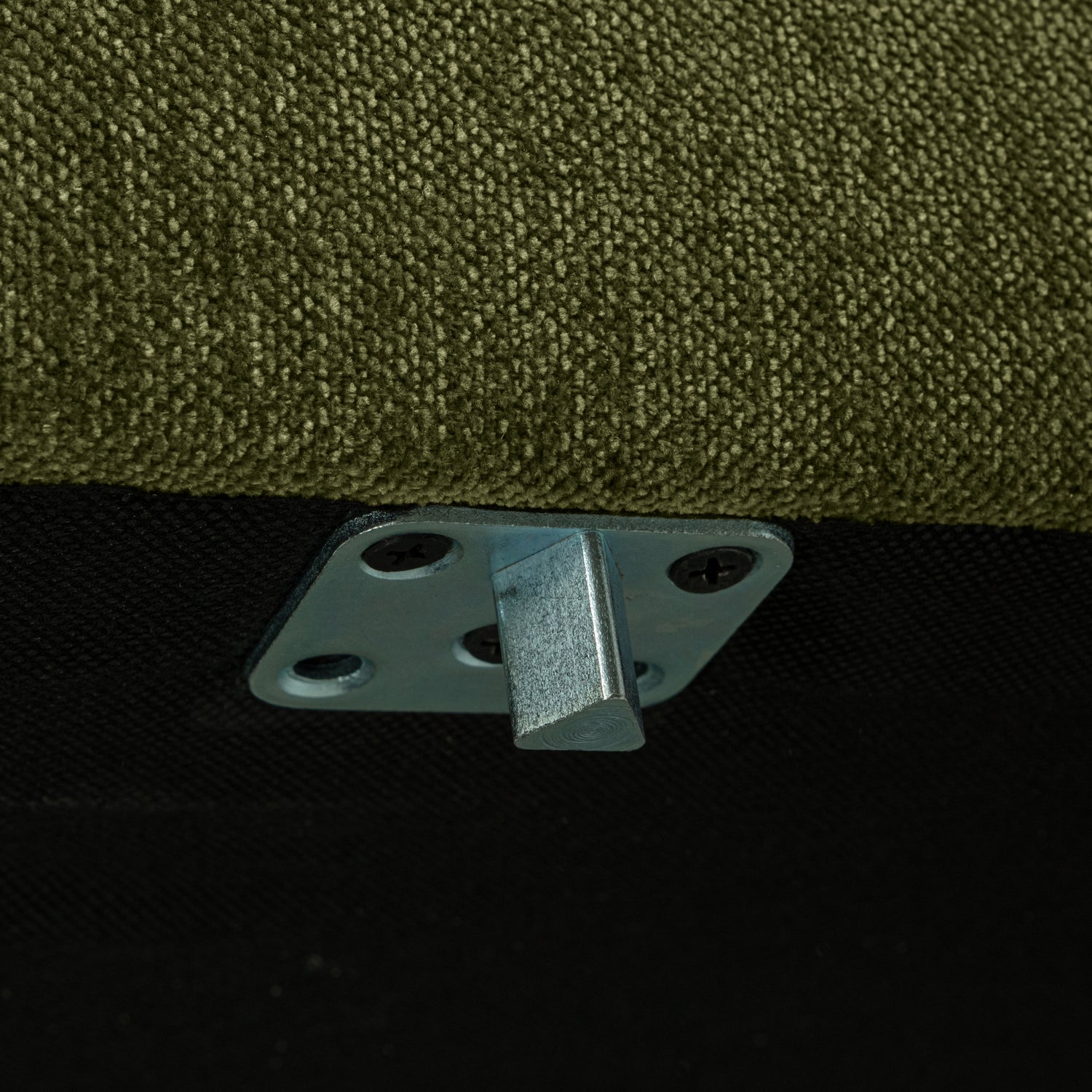 COUPLE POEF 100 CM WARM GROEN