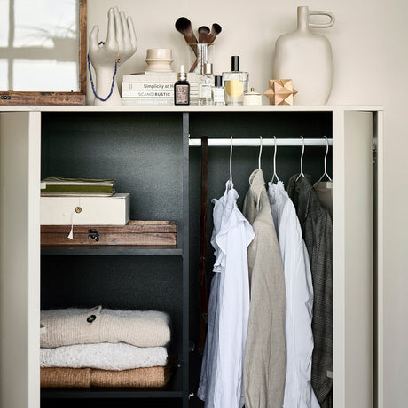 DAILY CLOSET DOUBLE 110X100 CM GRENEN DAKARGRAU [fsc]