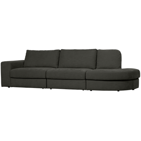 FAMILY 2,5-ZITS BANK RONDING RECHTS ANTRACIET