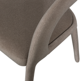 ARMS EETKAMERSTOEL VILT BRUIN