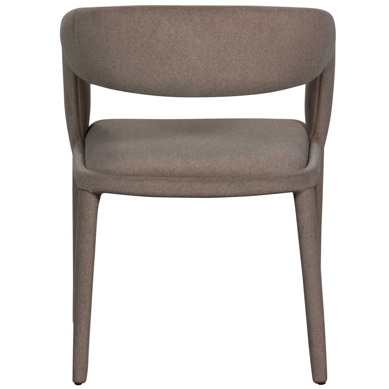 ARMS EETKAMERSTOEL VILT BRUIN