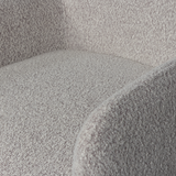 ELEGANCE EETKAMERSTOEL MET ARMLEUNING GREIGE