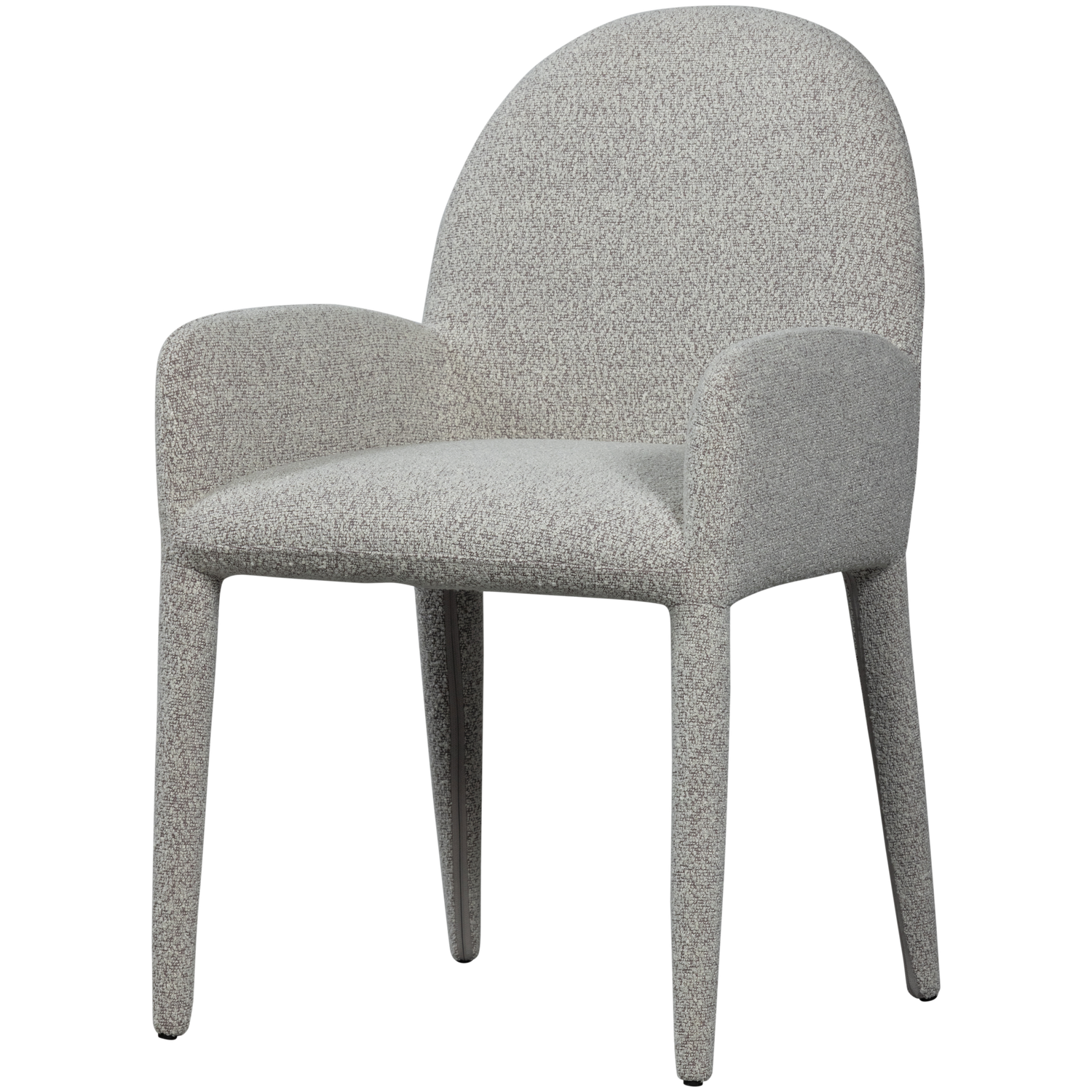 ELEGANCE EETKAMERSTOEL MET ARMLEUNING GREIGE