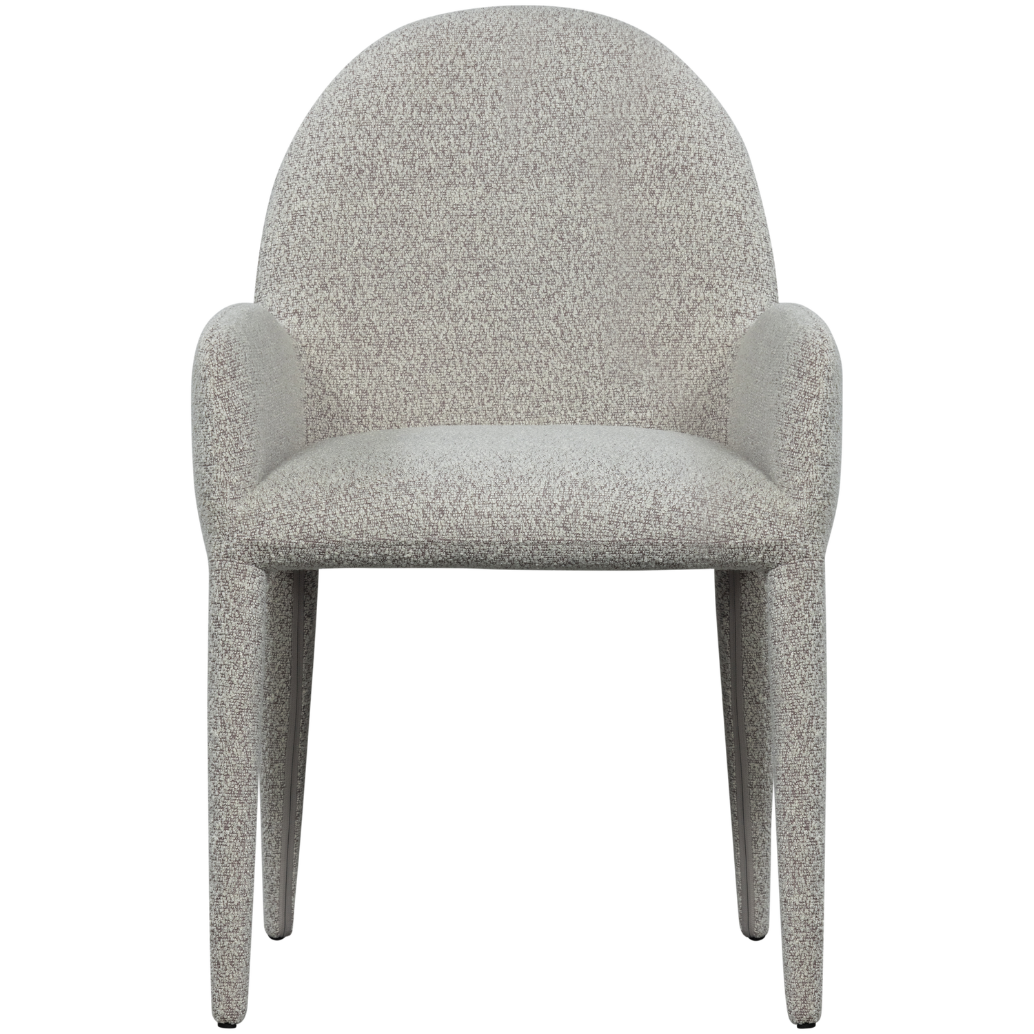 ELEGANCE EETKAMERSTOEL MET ARMLEUNING GREIGE