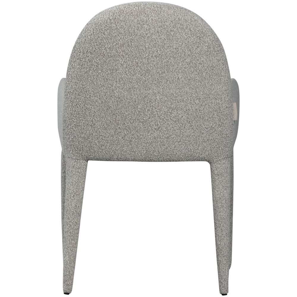 ELEGANCE EETKAMERSTOEL MET ARMLEUNING GREIGE