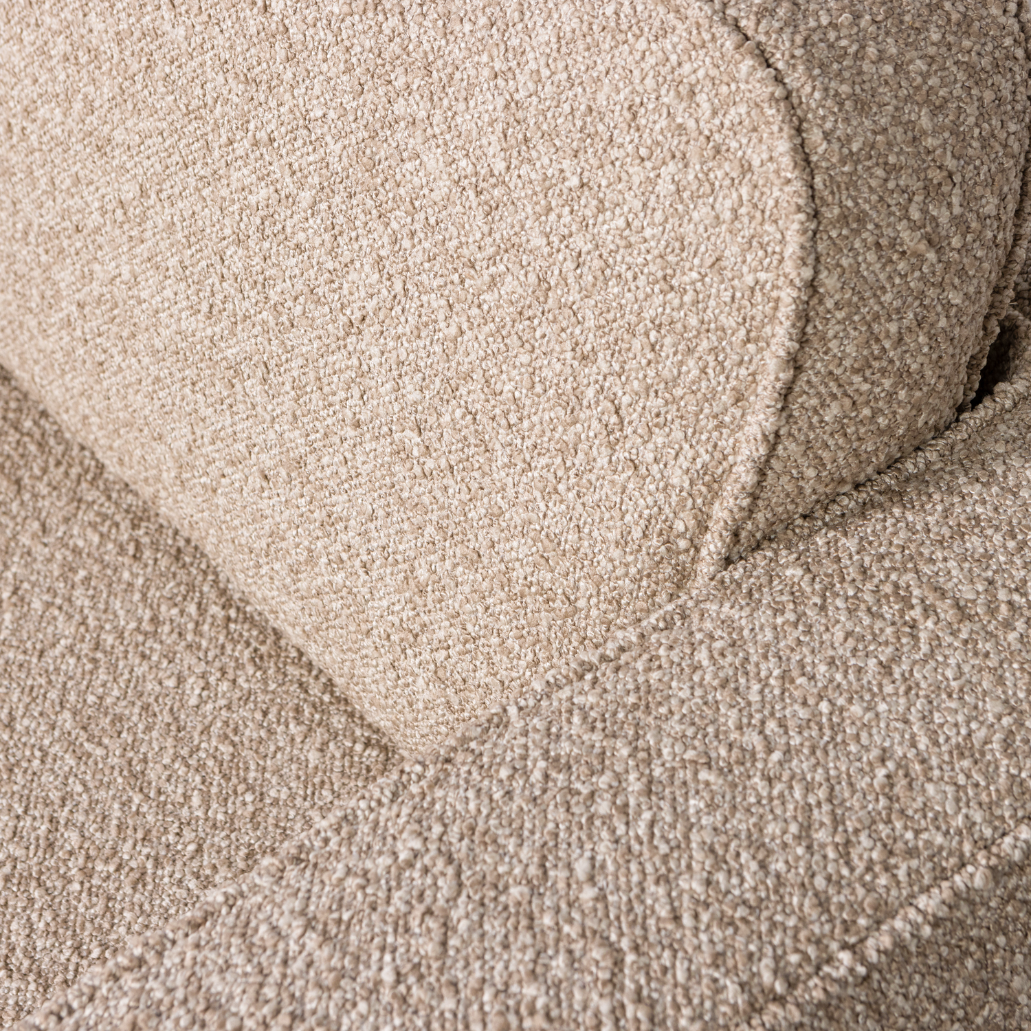 LAZY DRAAIFAUTEUIL BOUCLE NATUREL
