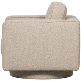 LAZY DRAAIFAUTEUIL BOUCLE NATUREL