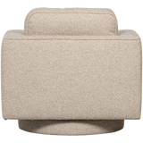 LAZY DRAAIFAUTEUIL BOUCLE NATUREL