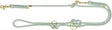 Trixie Soft Rope Hondenriem Verstelbaar Saliegroen / Mint