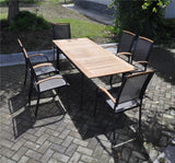 Uittrektafel Monza antraciet 152/210x89cm - Lesli Living