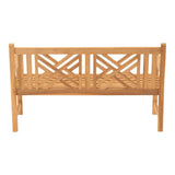 Teakbank Cross 150 cm