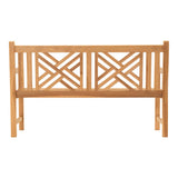 Teakbank Cross 150 cm