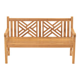 Teakbank Cross 150 cm