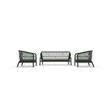 Loungeset Zavi Olijfgroen - Lesli Living