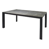 Tafel Mojito keramisch zwart 160x90 cm - Lesli Living