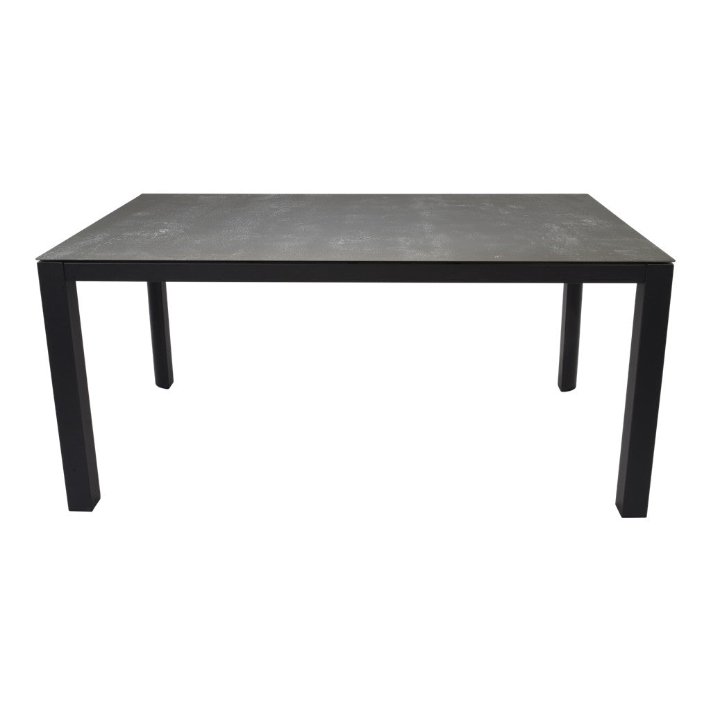 Tafel Mojito keramisch zwart 160x90 cm - Lesli Living