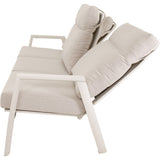 Loungebank Ohio crème 3-persoons