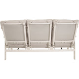 Loungebank Ohio crème 3-persoons
