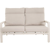 Loungebank Ohio crème 2-zits