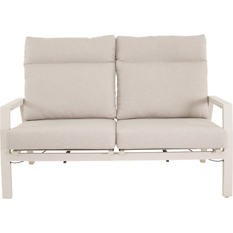 Loungebank Ohio crème 2-zits