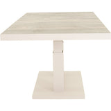 Loungetafel verstelbaar Prato Crema 140x85cm - Lesli Living